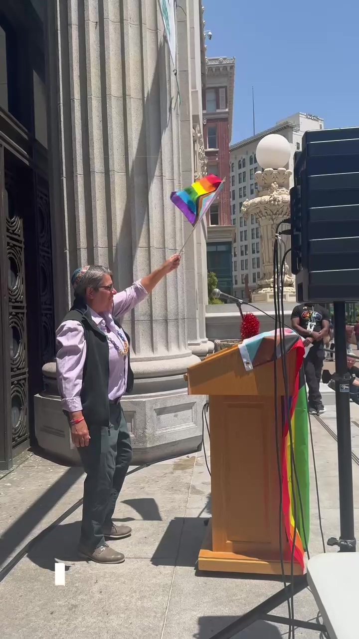 Raising The Pride Flag- June 6th, 2025